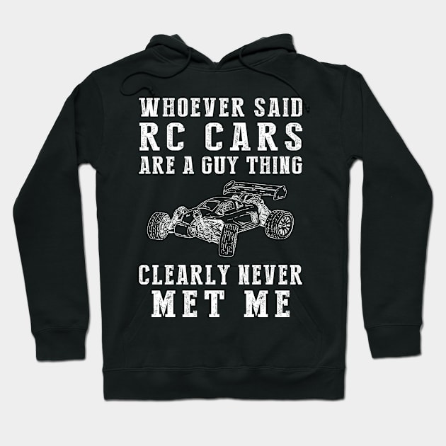 Revving Fun: RC-Car Enthusiast for All! Hoodie by MKGift